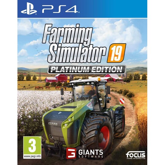 Farming Simulator 19 Platinum Edition (PS4) - Gigantti verkkokauppa