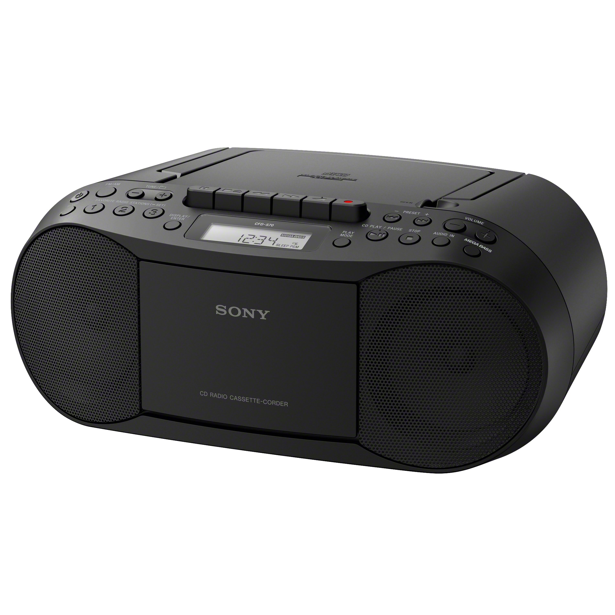 Sony CFD-S70 radio/CD/kasettisoitin - Gigantti verkkokauppa