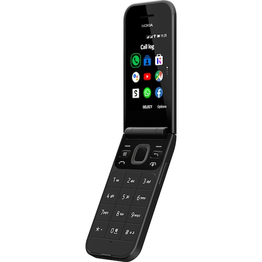 Nokia 2720 Flip matkapuhelin (musta) - Gigantti verkkokauppa