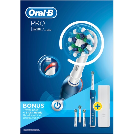 Oral-B Pro3 sähköhammasharja 3700 - Gigantti verkkokauppa