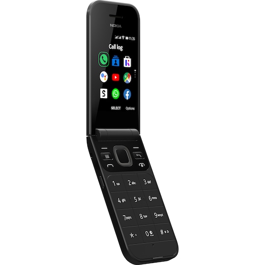 Nokia 2720 Flip matkapuhelin (musta) - Gigantti verkkokauppa