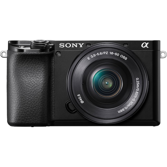 Sony Alpha A6100 + 16-50 mm f/3.5-5.6 Power Zoom objektiivi