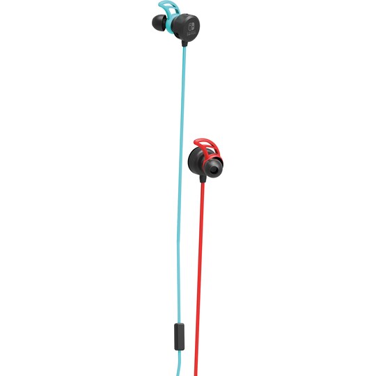 Hori Switch in-ear pelikuulokkeet (neonpunainen ja neonsininen) - Gigantti  verkkokauppa