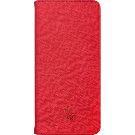 La Vie Fashion Folio Samsung Galaxy S10 suojakotelo (kirkkaanpunainen) -  Gigantti verkkokauppa