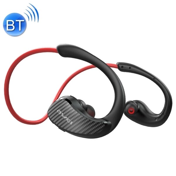 AWEI A881BL Sport Bluetooth Headset IPX4 - Punainen - Gigantti verkkokauppa