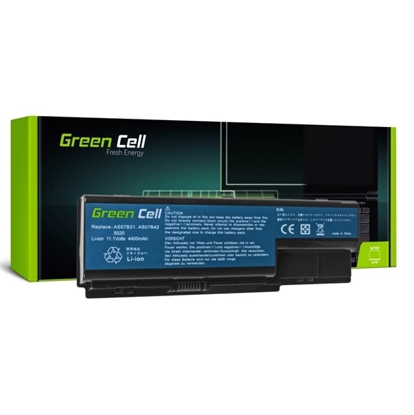 Green Cell kannettavan akku Acer Aspire 5520 AS07B31 AS07B32 - Gigantti  verkkokauppa