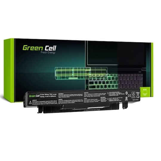 Green Cell kannettavan akku Asus A450 A550 R510 X550 / 14,4V 2200mAh -  Gigantti verkkokauppa