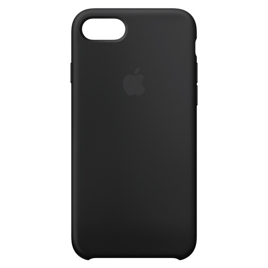 iPhone 8/SE silikonikuori (musta) - Gigantti verkkokauppa