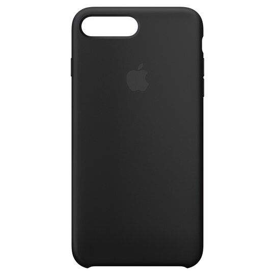 iPhone 8 Plus silikonikuori (musta) - Gigantti verkkokauppa