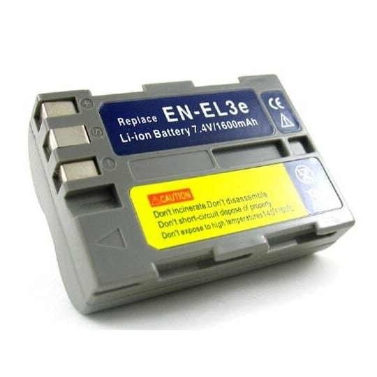 Akku EN-EL3e Nikon-malleihin D50 / D70 / D80 / D90 - Gigantti verkkokauppa