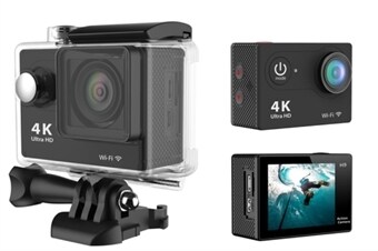Action kamera H9 4K/12MP/Ultra HD Sportkamera - Gigantti verkkokauppa