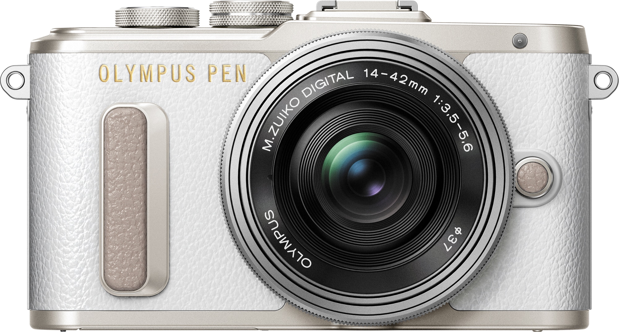 Olympus PEN E-PL8 CSC kamera +14-42 mm objektiivi Pancake Kit (valk.) -  Gigantti verkkokauppa