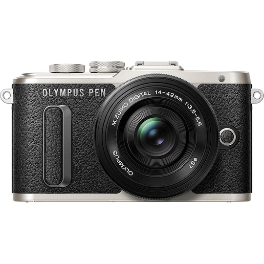 Olympus PEN E-PL8 CSC kamera +14-42 mm objektiivi Pancake Kit (musta) -  Gigantti verkkokauppa