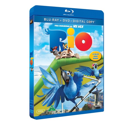 Rio (Blu-Ray + DVD) - Gigantti verkkokauppa