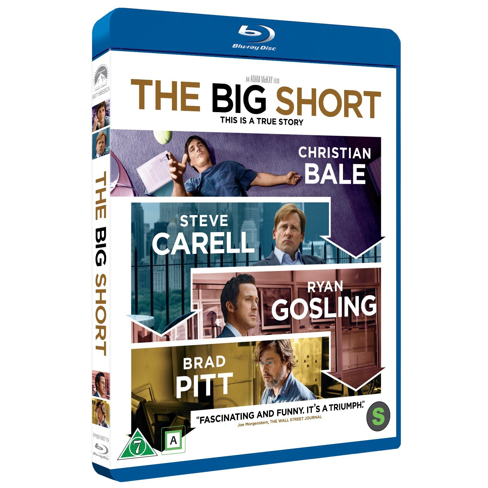 The Big Short (Blu-ray) - Gigantti verkkokauppa