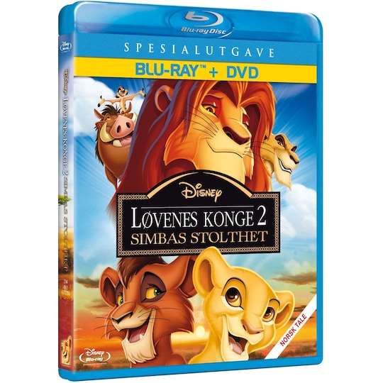 Leijonakuningas 2: Jylhäkallion ylpeys ( Blu-ray + DVD) - Gigantti  verkkokauppa