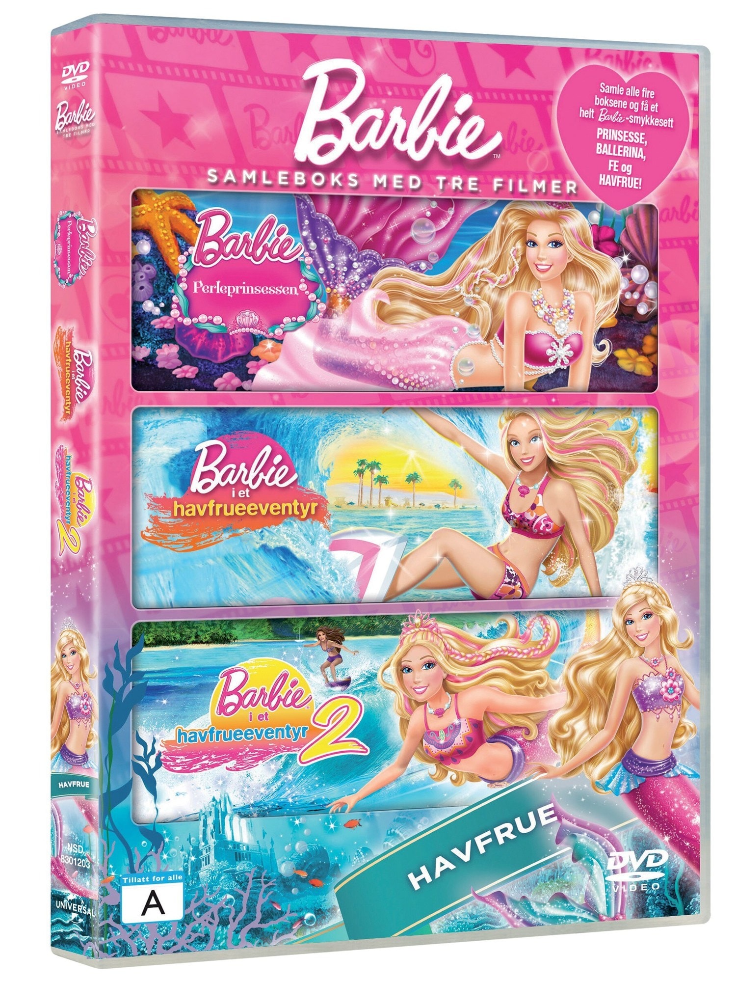 Barbie keräilyboksi: Merenneito (DVD) - Gigantti verkkokauppa