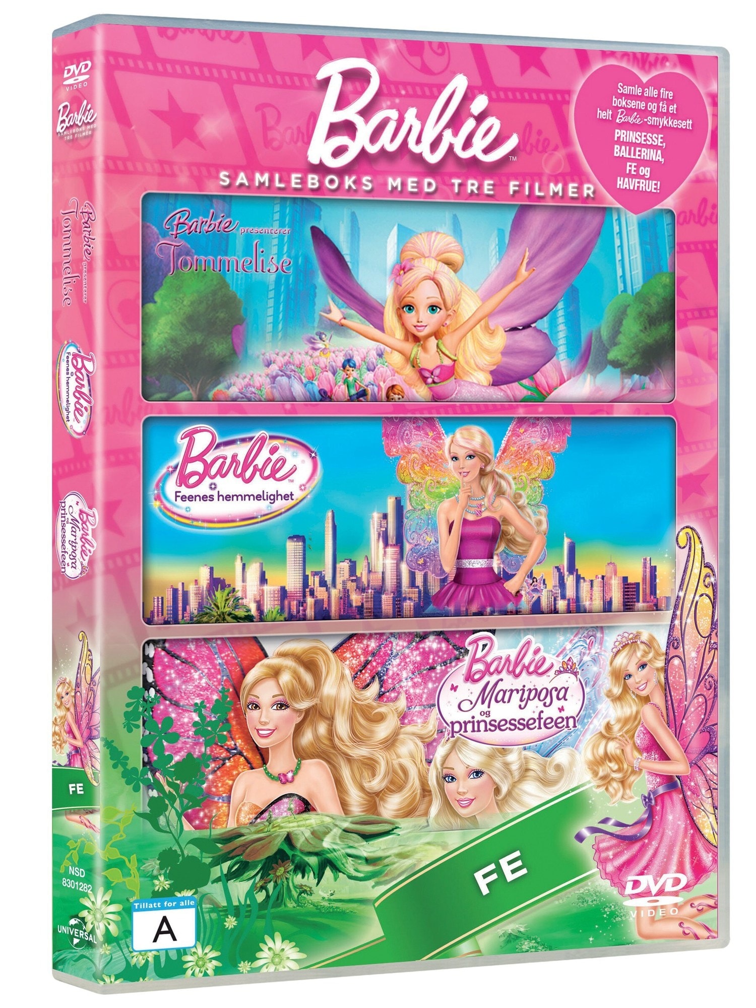 Barbie keräilyboksi: Keiju (DVD) - Gigantti verkkokauppa