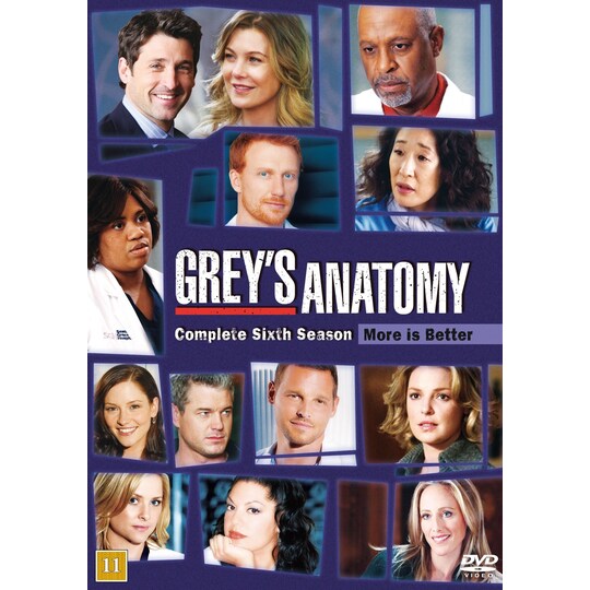 Greyn anatomia - kausi 6 (DVD) - Gigantti verkkokauppa