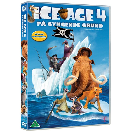 Ice Age 4 - Mannerten mullistus (DVD) - Gigantti verkkokauppa