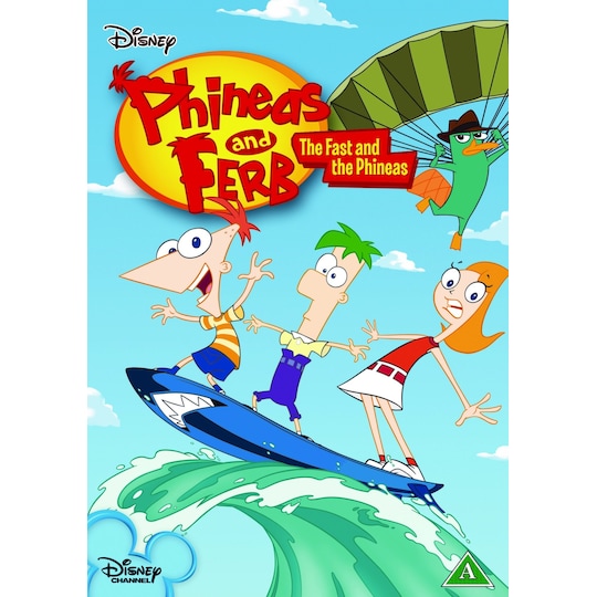 Phineas ja Ferb: The Fast And The Phineas (DVD) - Gigantti verkkokauppa