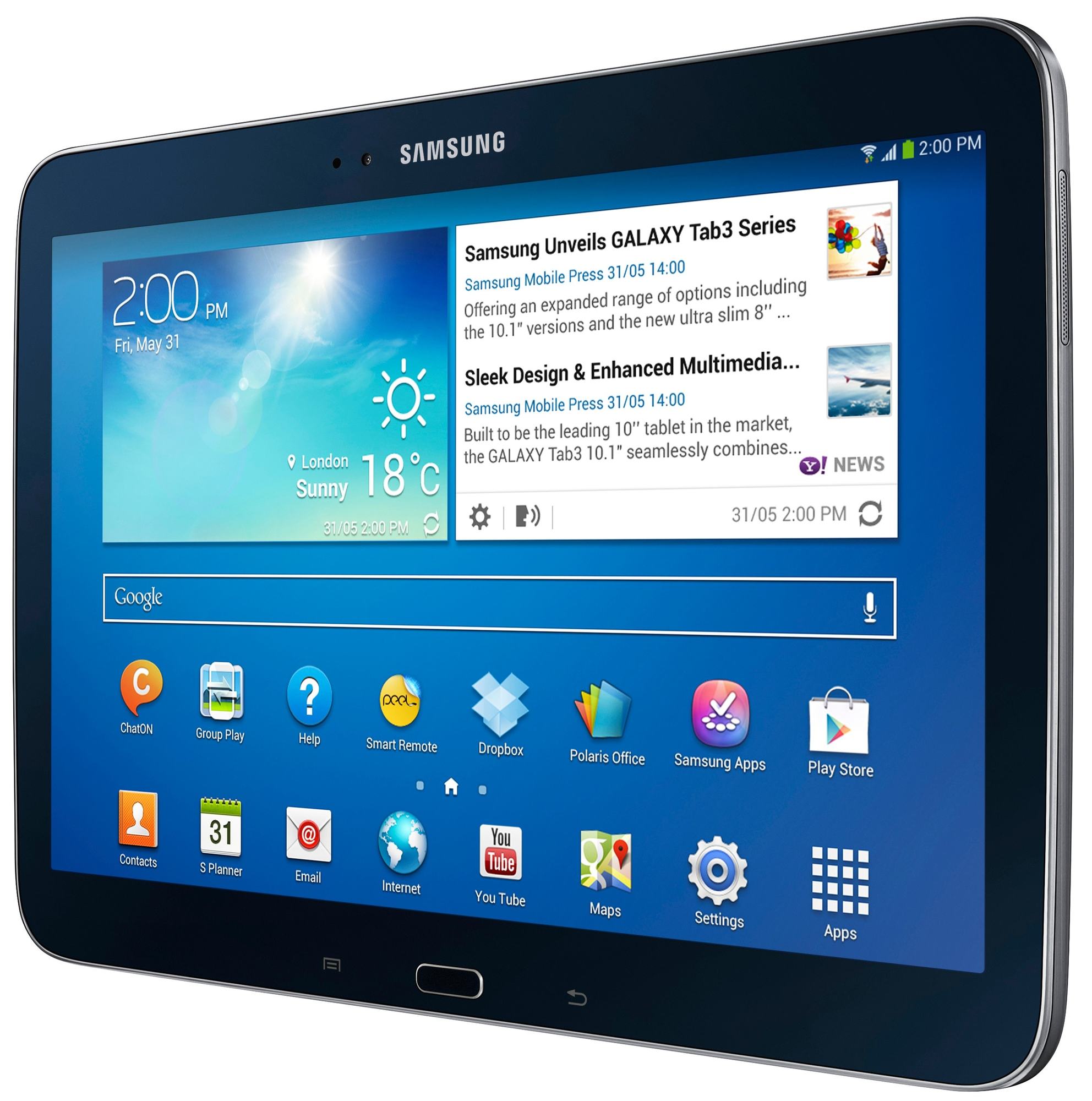 Samsung Galaxy Tab 3 10.1" 32GB Wi-Fi (musta) - Gigantti verkkokauppa