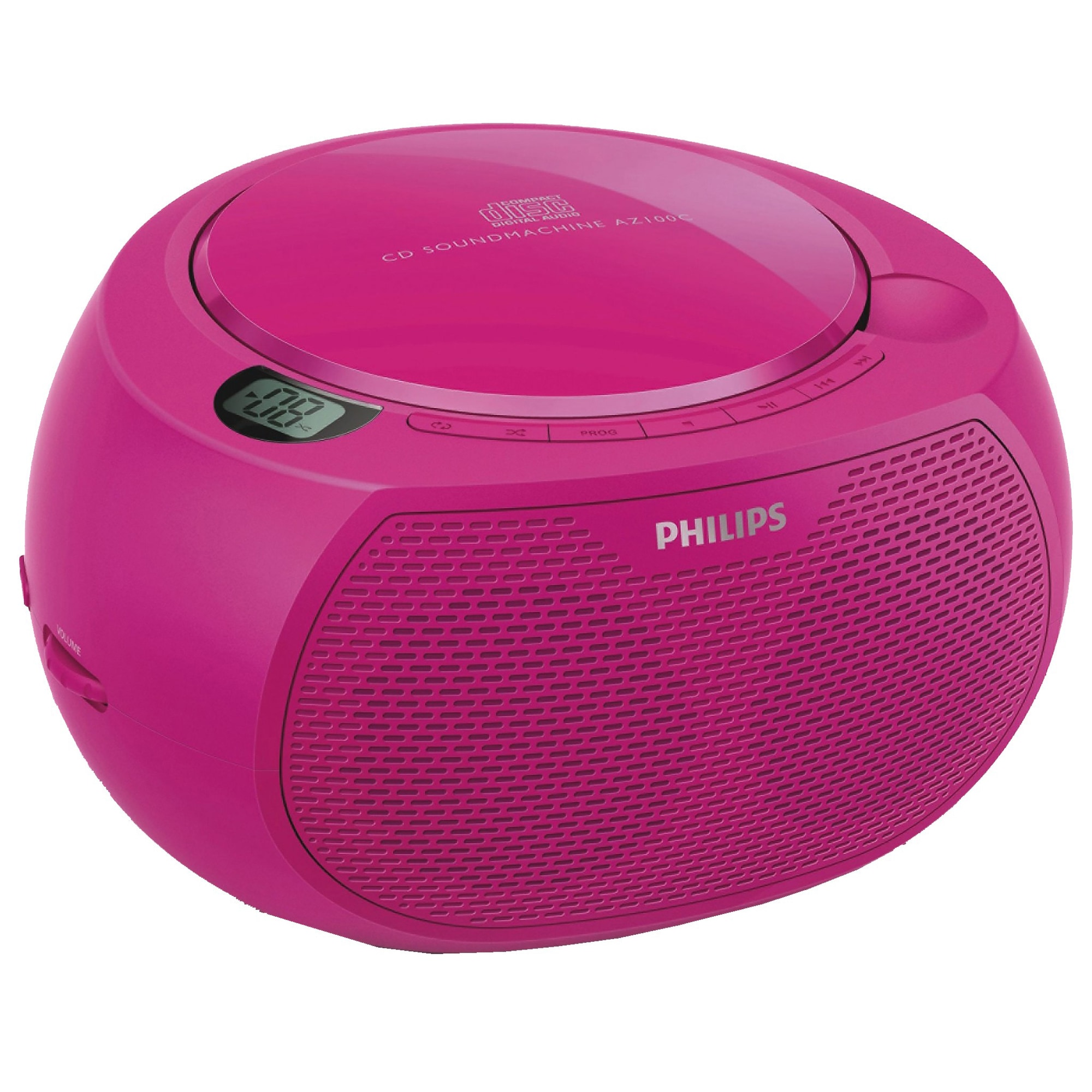 Philips kannettava CD-soitin AZ100 (pinkki) - Gigantti verkkokauppa