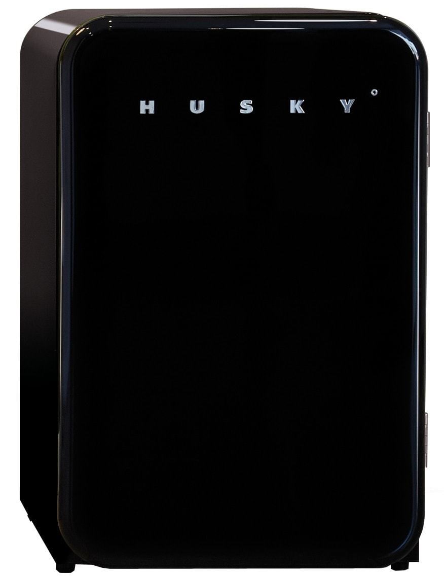 Husky Retro 130 jääkaappi (musta) - Gigantti verkkokauppa