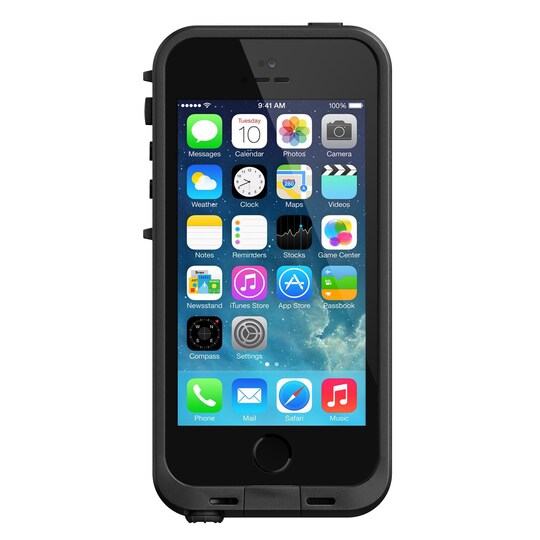 LifeProof suojakotelo iPhone 5s (musta) - Gigantti verkkokauppa