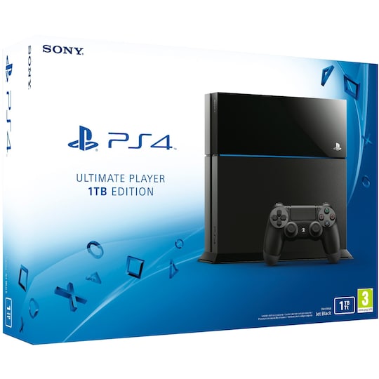 PlayStation 4 konsoli 1 TB (PS4) - Gigantti verkkokauppa