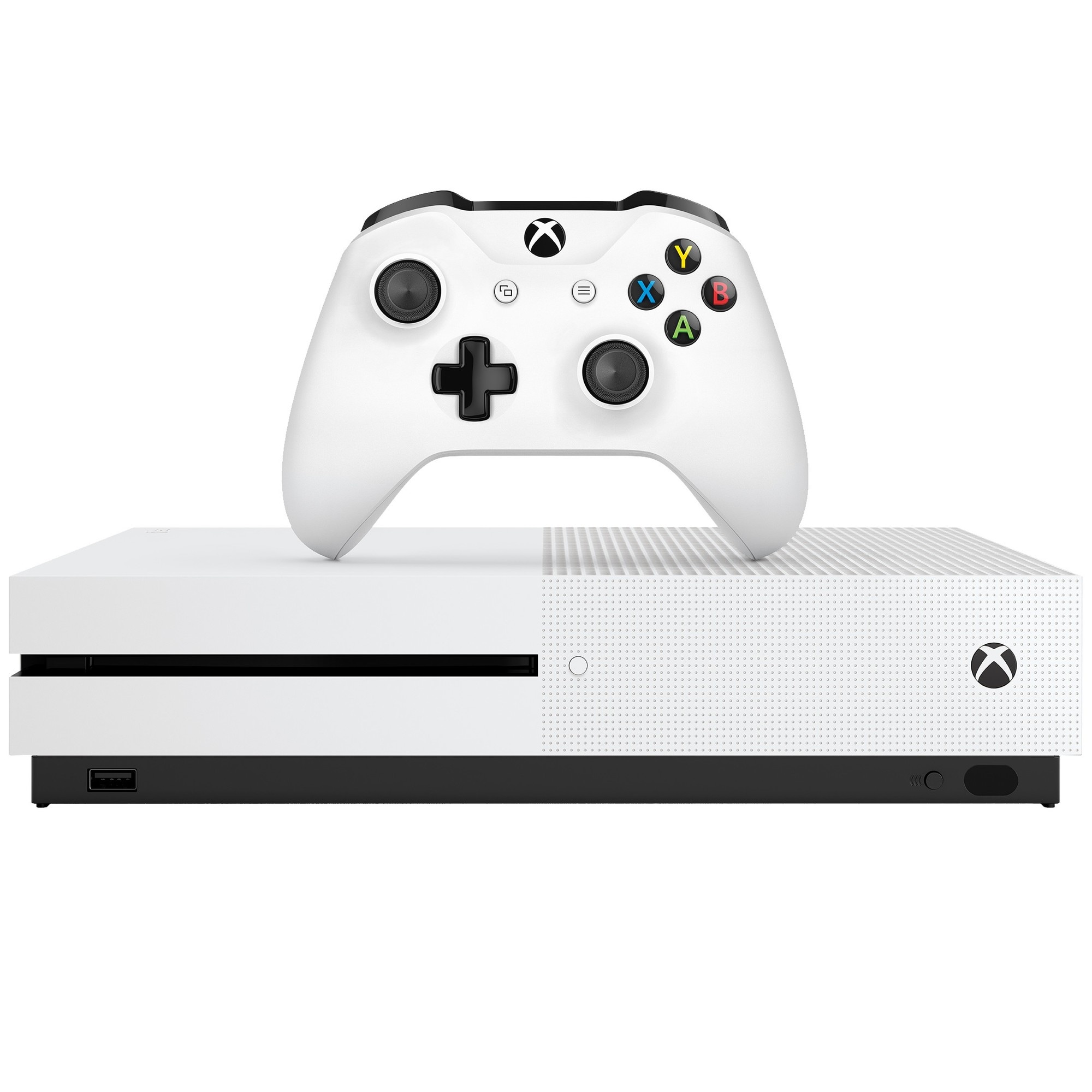 Xbox One S 500 GB (valkoinen) - Gigantti verkkokauppa