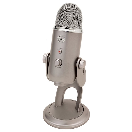 Blue Microphones Yeti USB mikrofoni (platina) - Gigantti verkkokauppa