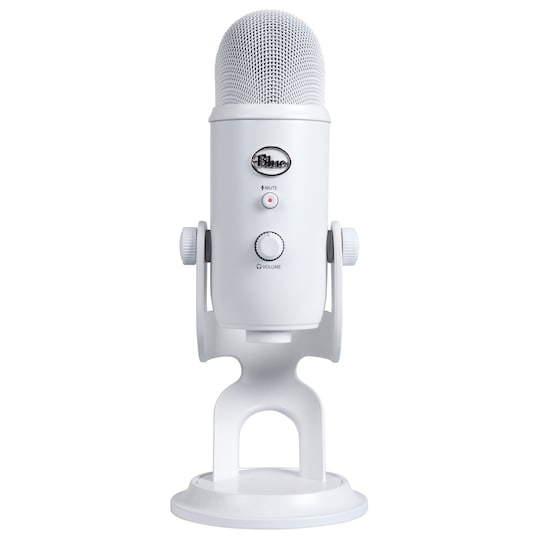 Blue Microphones Yeti USB mikrofoni (valkoinen) - Gigantti verkkokauppa
