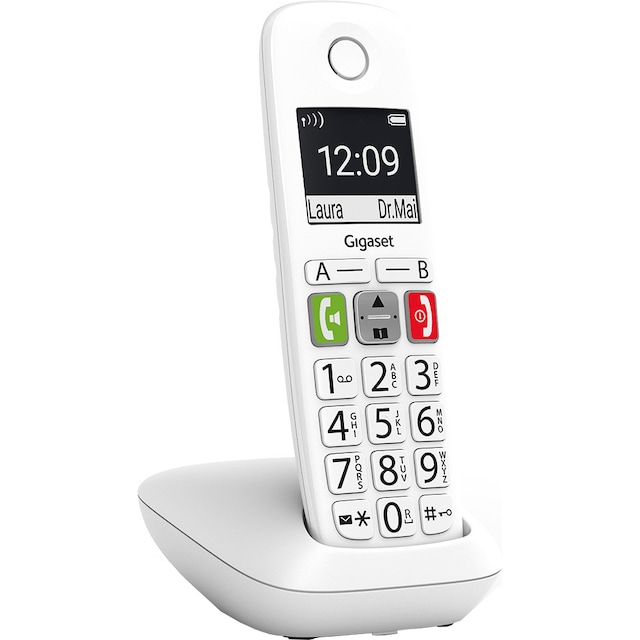 Gigaset Dect E290 langaton puhelin (valkoinen)