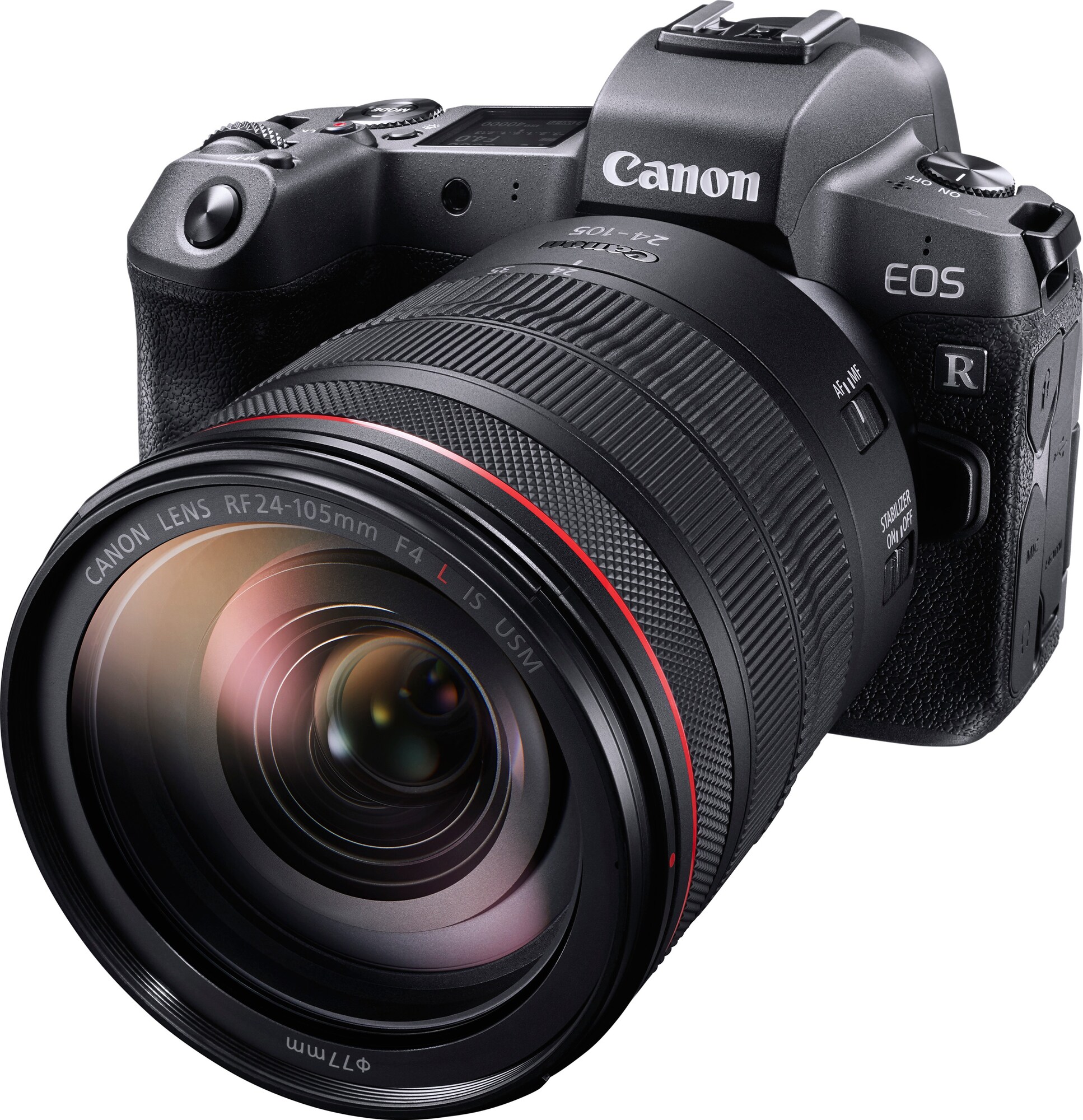Canon EOS R peilitön kamera + RF 24-105mm objektiivi - Gigantti verkkokauppa