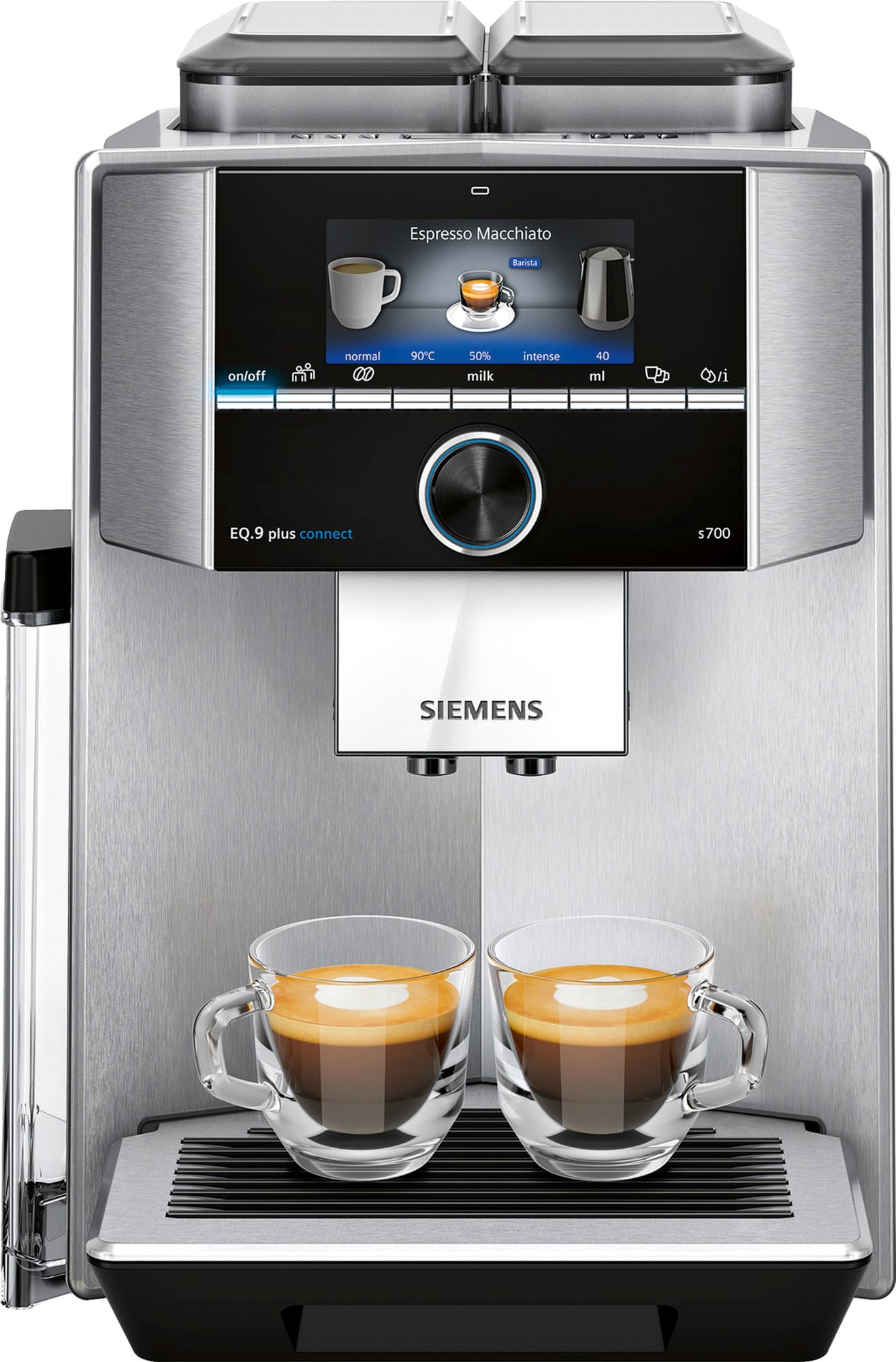 Siemens EQ.9 Plus kahvikone TI9573X1RW - Gigantti verkkokauppa