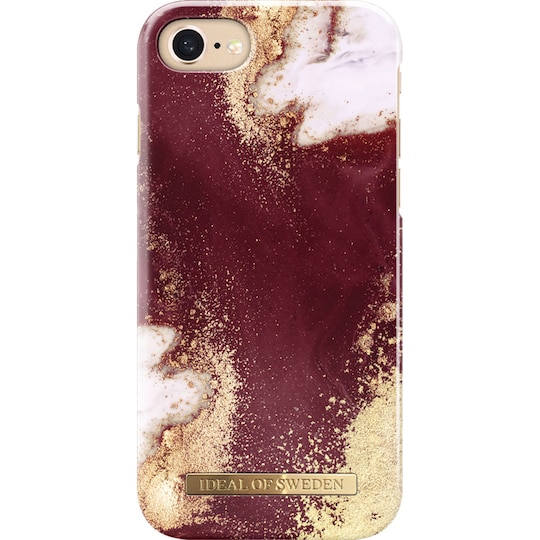 iDeal Of Sweden iPhone 6/7/8/SE Fashion Cover, Golden Smoke Marble