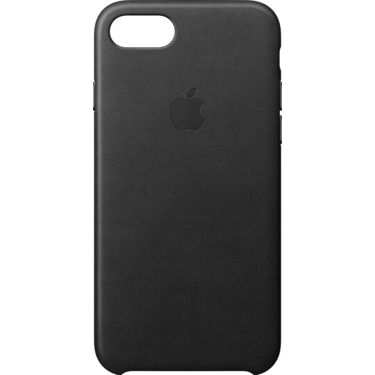 Apple iPhone 7 nahkakuori (musta) - Gigantti verkkokauppa