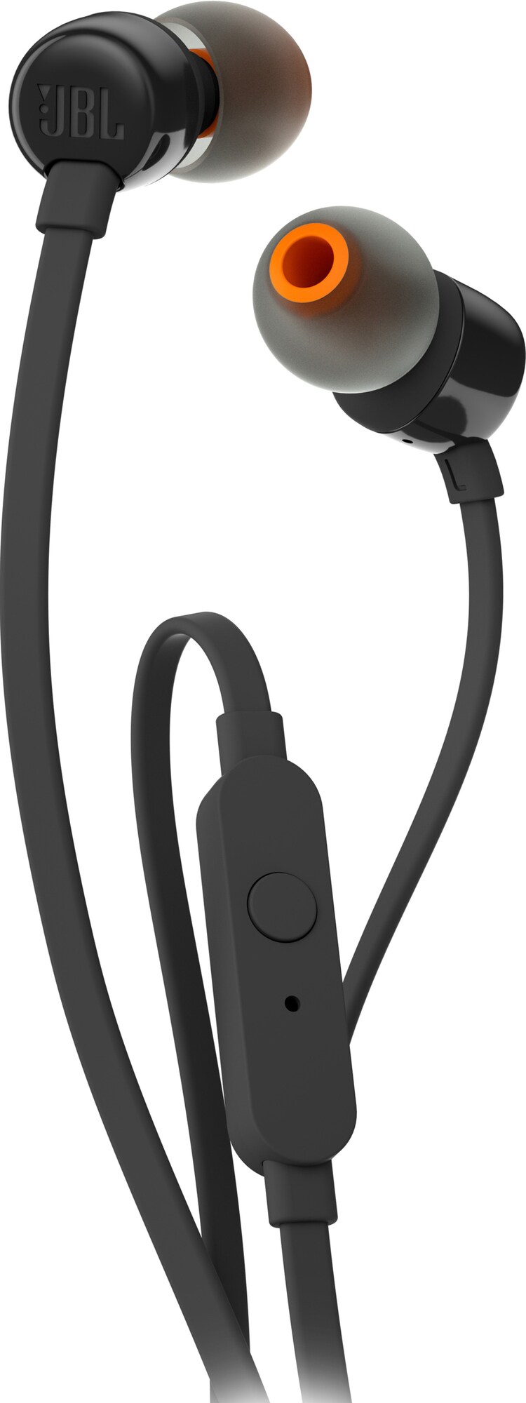 JBL in-ear kuulokkeet T110 (musta) - Gigantti verkkokauppa