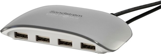 Sandstrøm 7 portin USB 2.0 hubi - Gigantti verkkokauppa