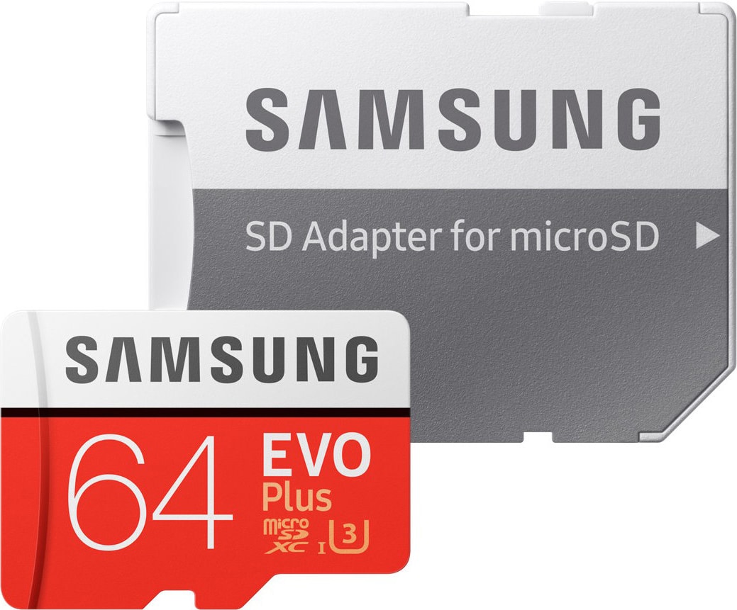 Samsung Evo Plus Micro SDXC UHS-3 64 GB muistikortti - Gigantti verkkokauppa