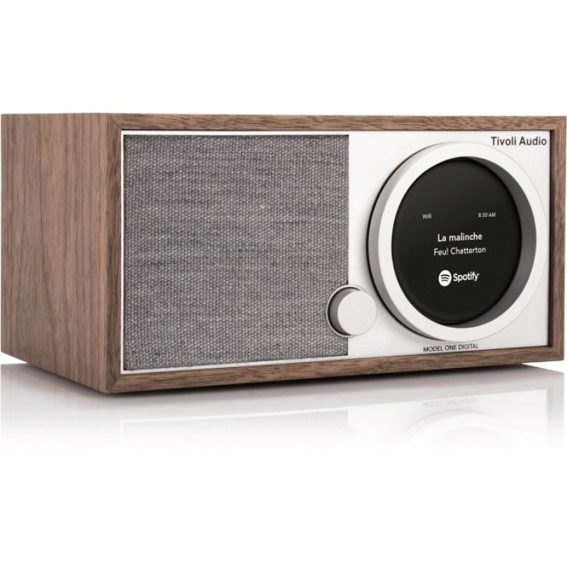 Tivoli Audio Model ONE Digital+, Walnut/Grey - Gigantti verkkokauppa