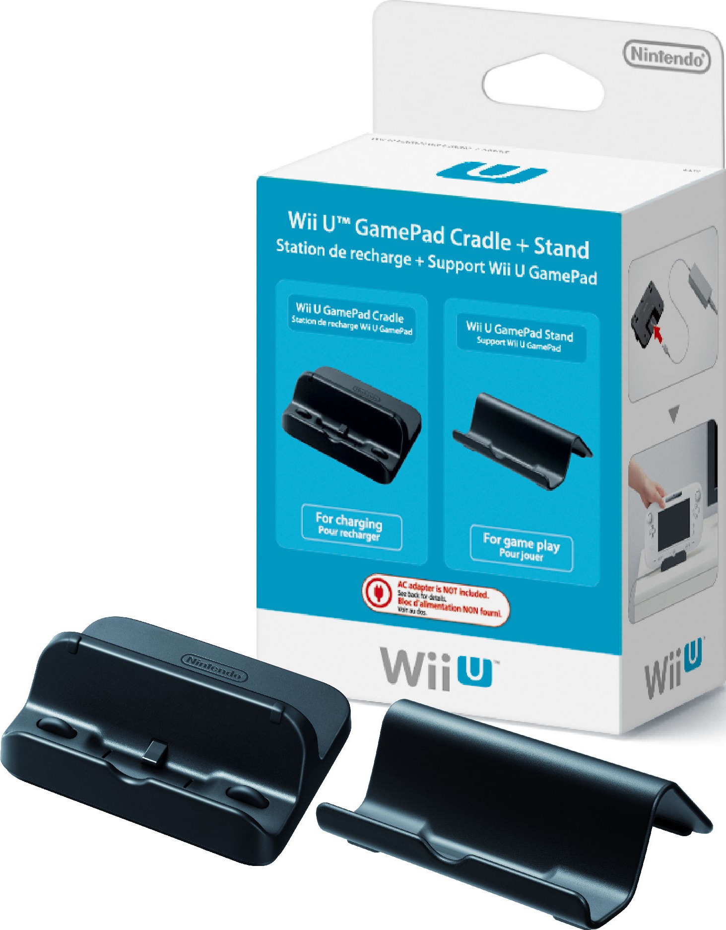Wii U GamePad lataustelakka ja teline - Gigantti verkkokauppa