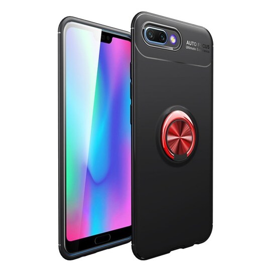 Slim Ring kotelo Huawei Honor 10 (COL-AL10) - Musta / punainen - Gigantti  verkkokauppa