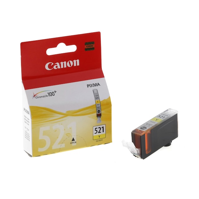 Canon CLI-521Y mustekasetti (keltainen)
