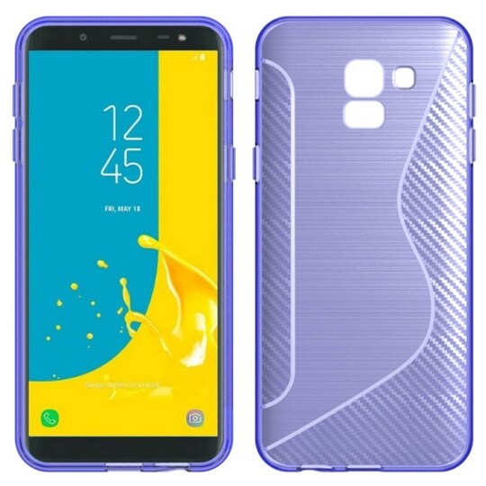 S Line Suojakuori Samsung Galaxy J6 2018 (SM-J600F) - pinkki - Gigantti  verkkokauppa