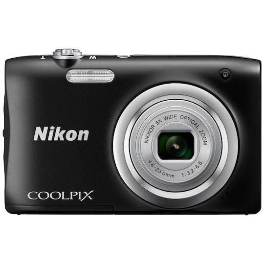 Nikon CoolPix A100 digikamera (musta) - Gigantti verkkokauppa