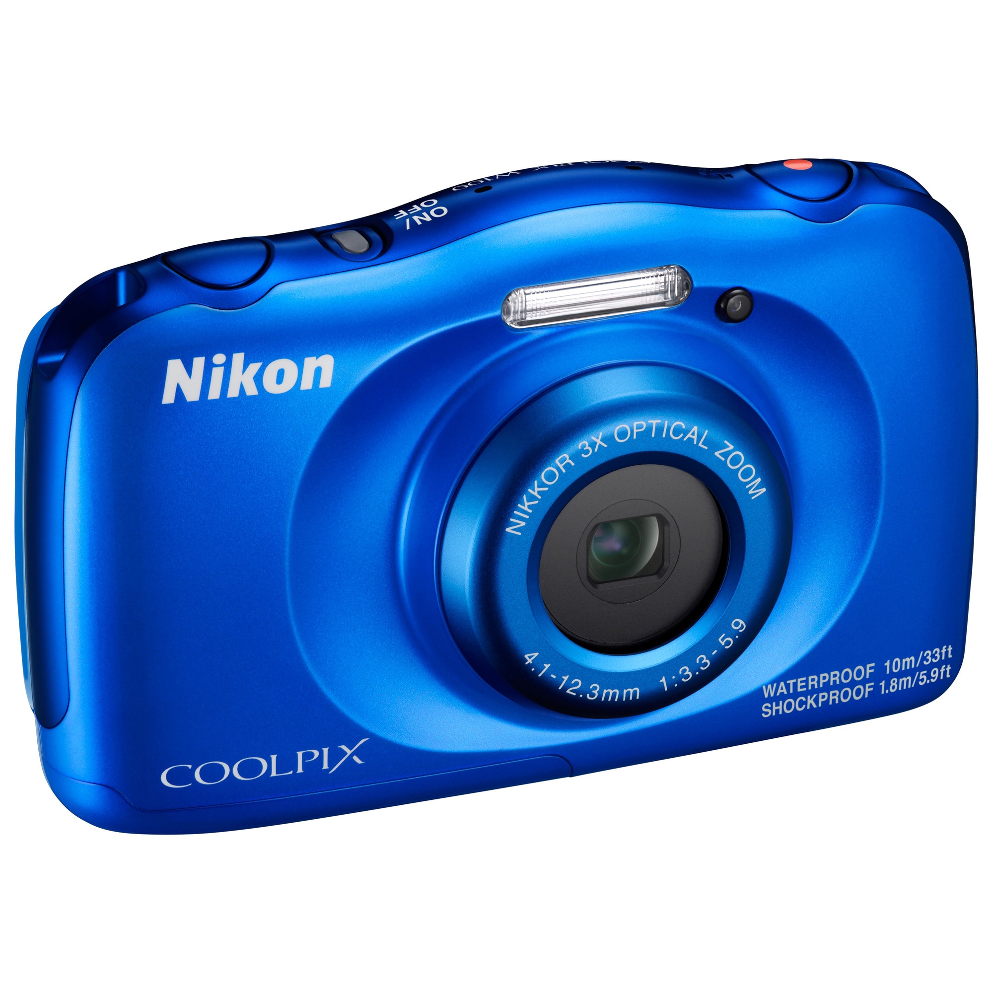 Nikon CoolPix W100 digikamera (sininen) - Gigantti verkkokauppa