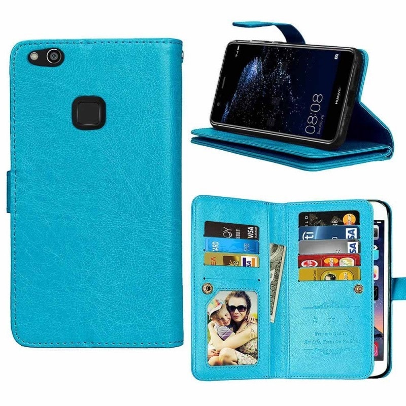 Lompakkotelo Flexi 9-kortti Huawei P10 Lite (WAS-LX1) - sininen - Gigantti  verkkokauppa