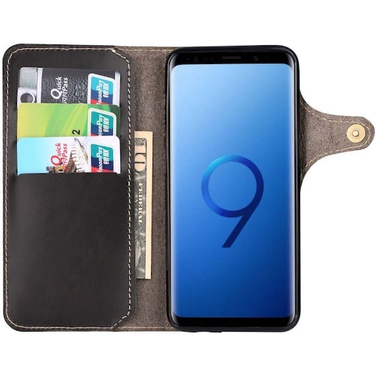 Lompakkokotelo 3-kortti aito nahka Samsung Galaxy S9 Plus (SM-G965F) -  Gigantti verkkokauppa